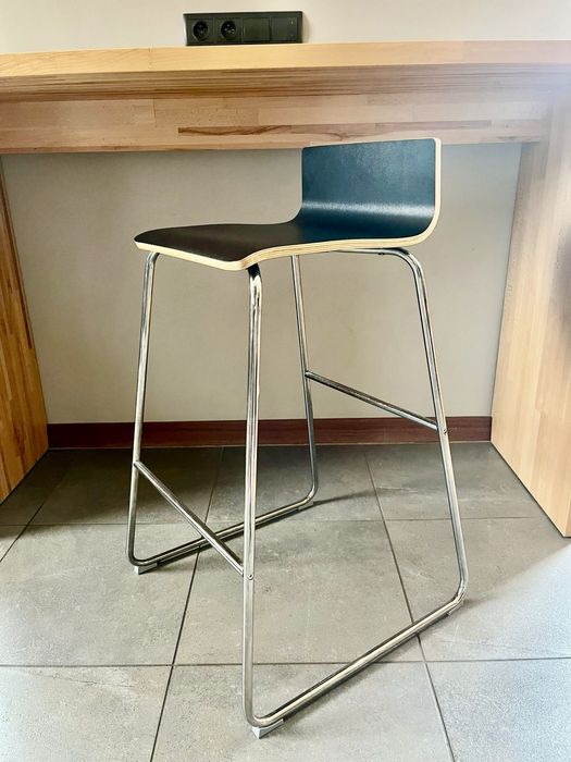 Sebastian Ikea Unikat dwa krzesła barowe hoker