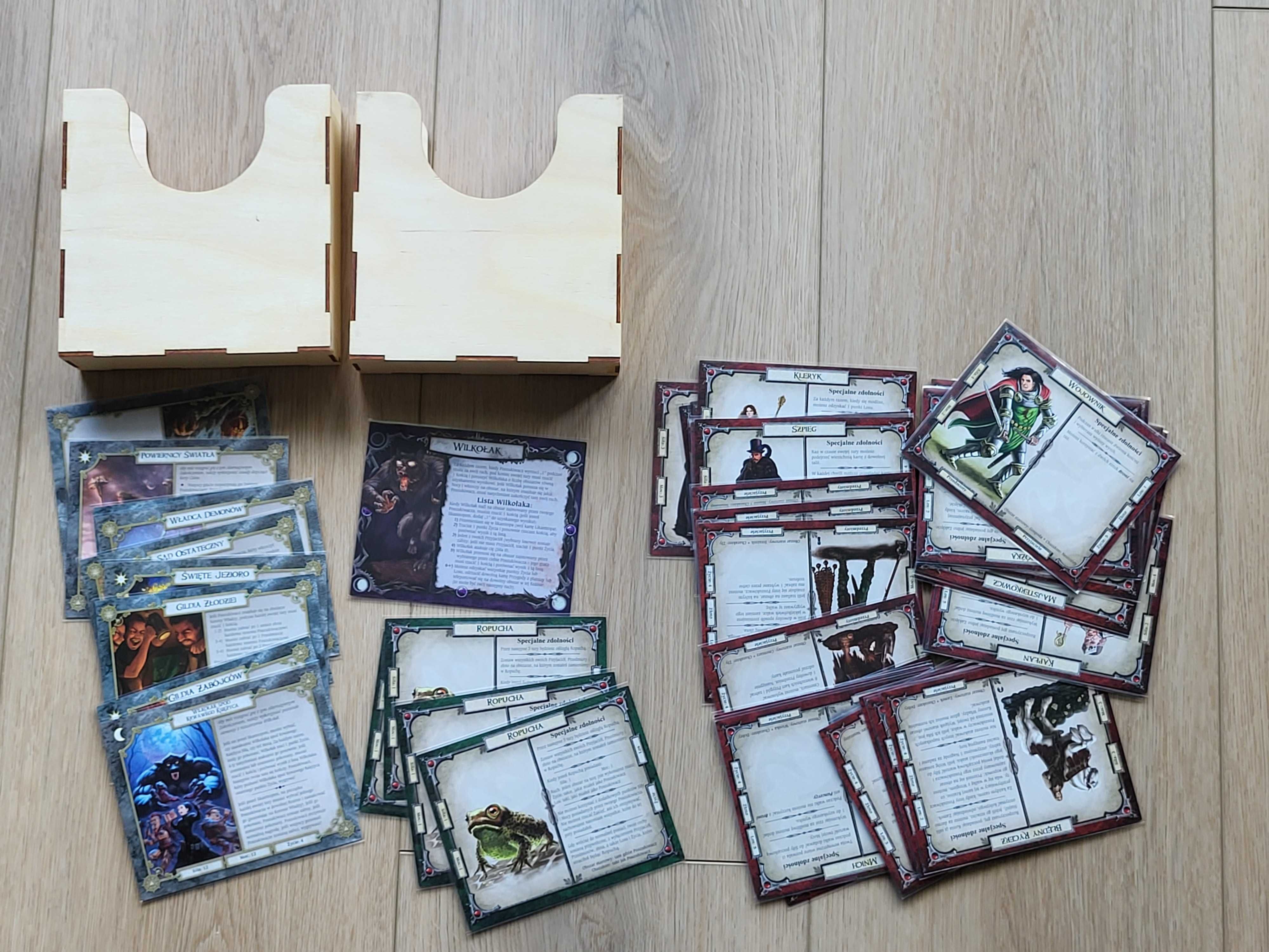 Talisman Magia i Miecz, Miasto, Wilkołak, Pani Jeziora - pom. figurki