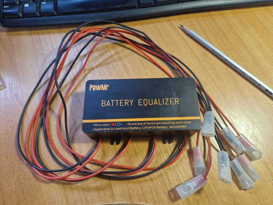 Активний балансир PowMr BE48 (для аккумуляторів 48 В (4×12 В))