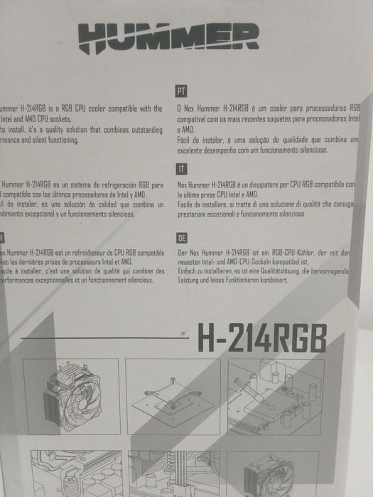 Air cooler dissipador de calor ventoinha intel e amd