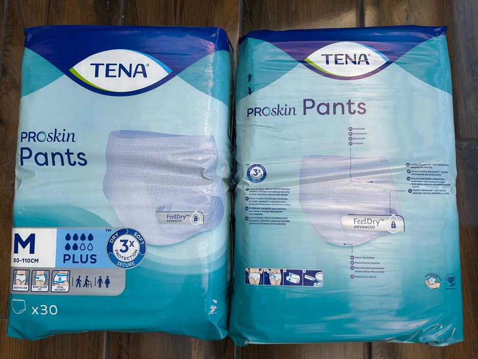 Majtki chlonne Tena pants plus M (180 sztuk)