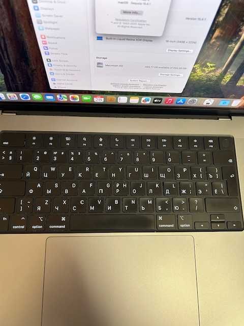 MacBook Pro 16 Apple M2 Pro 16GB/512GB ЙЦУКЕН Kupiony 12.2023 Szczecin