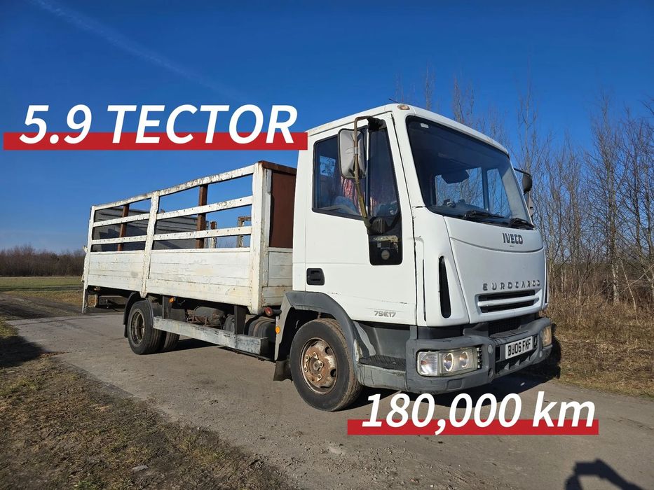 Iveco Eurocargo 75e18 Tector  Winda waga klimatyzacja niski przebieg Anglik v5