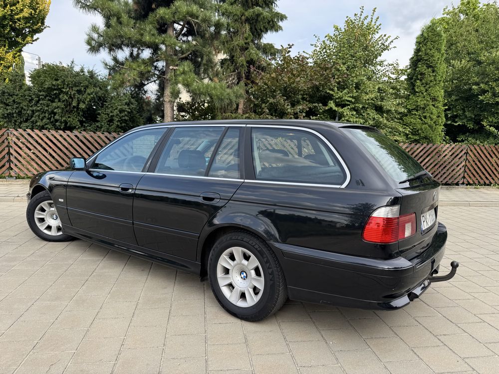 Bmw 525d-2003r-diesel-e39-163km-Automat-Navi-Hak-Klima sprawna