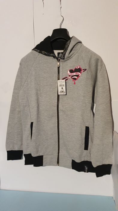 Bluza nowa damska z kapturem lekko ocieplana rozmiar L