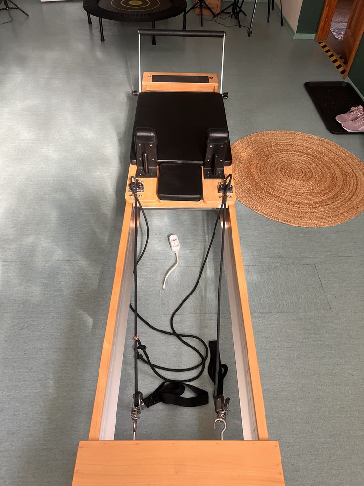 Reformer Pilates skrzynia box trampolina