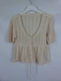 Miss Selfridge sweterek bluzka cream 14 / 42