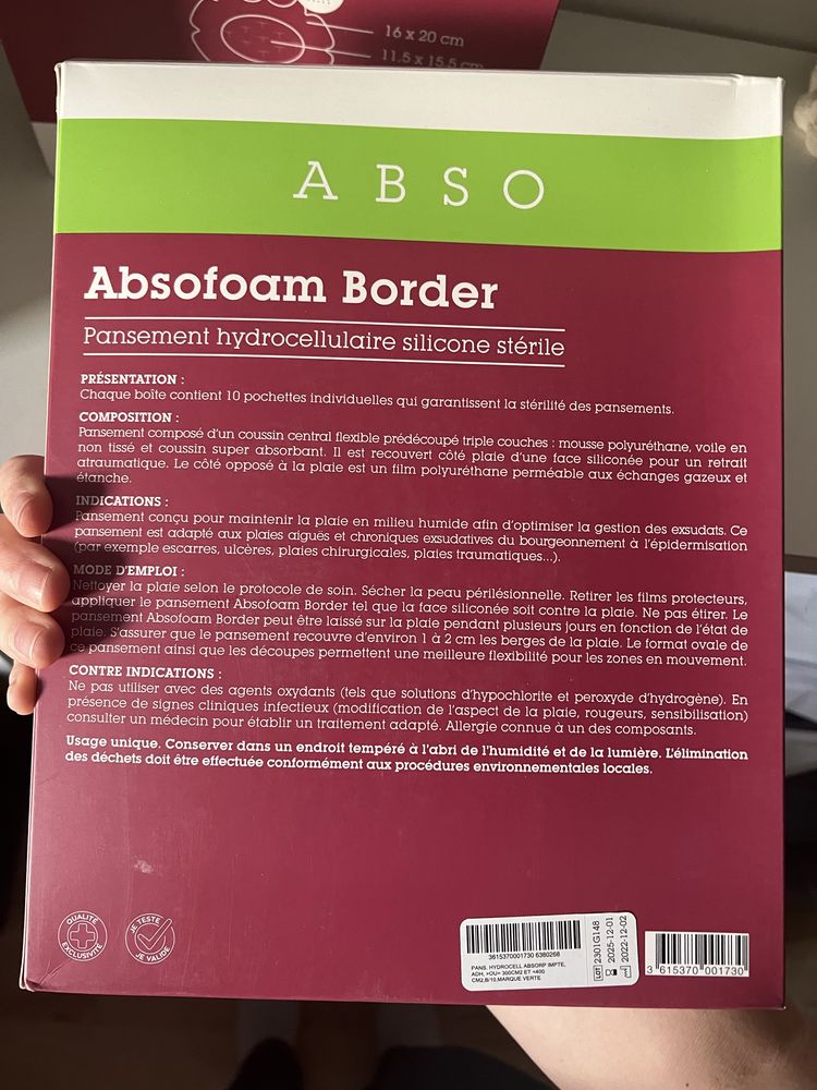 2x absofoam border