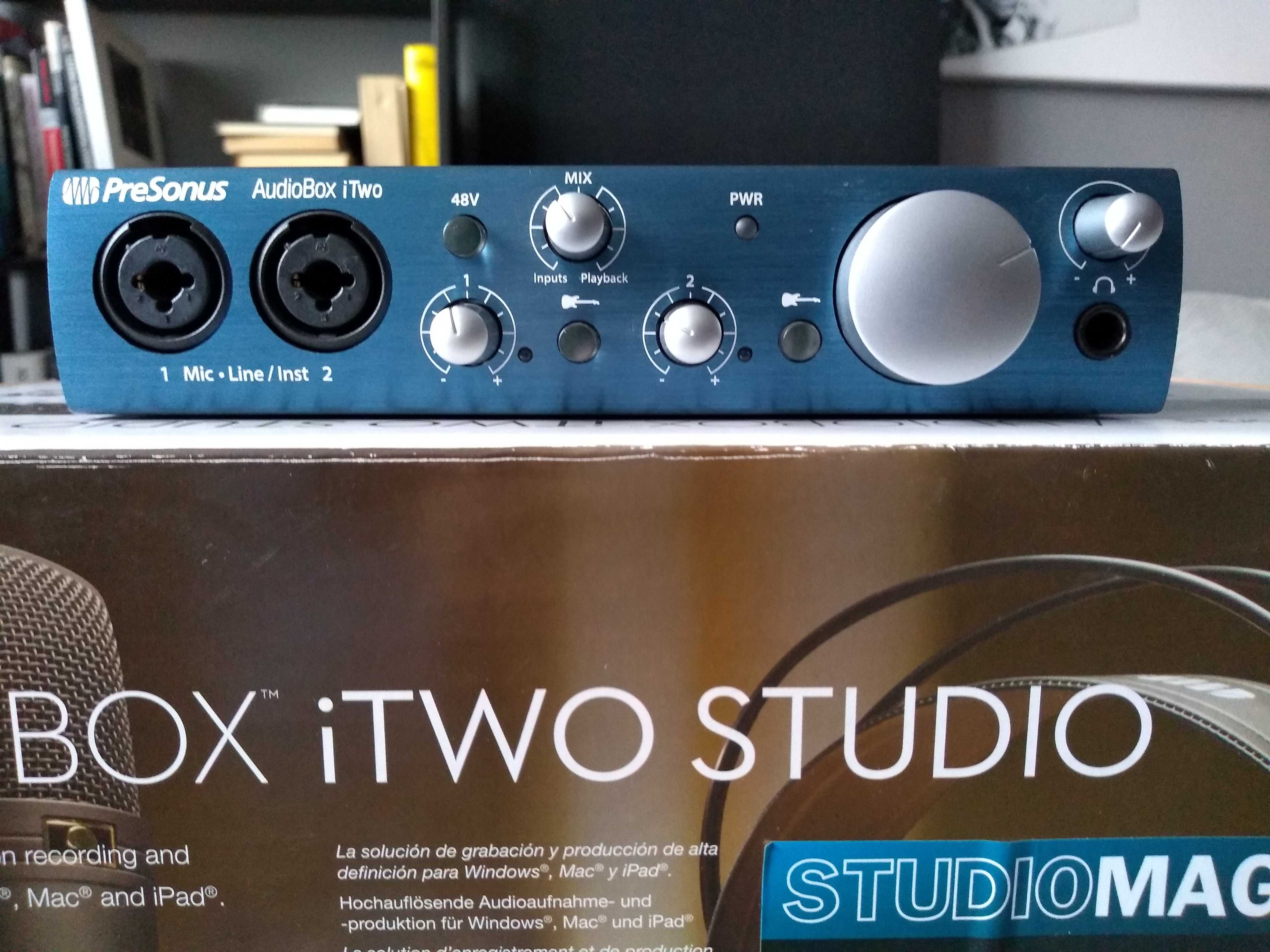 PreSonus Audiobox iTwo Studio - Zestaw nagraniowy
