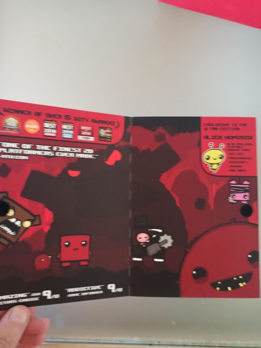 Super Meat Boy Ultra Rare Edition com T-shirt PC