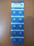 9 pilhas AG4 de 1.5v