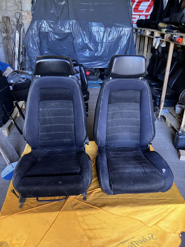 Fotele recaro bmw opel vw audi e21 e24 gti golf manta