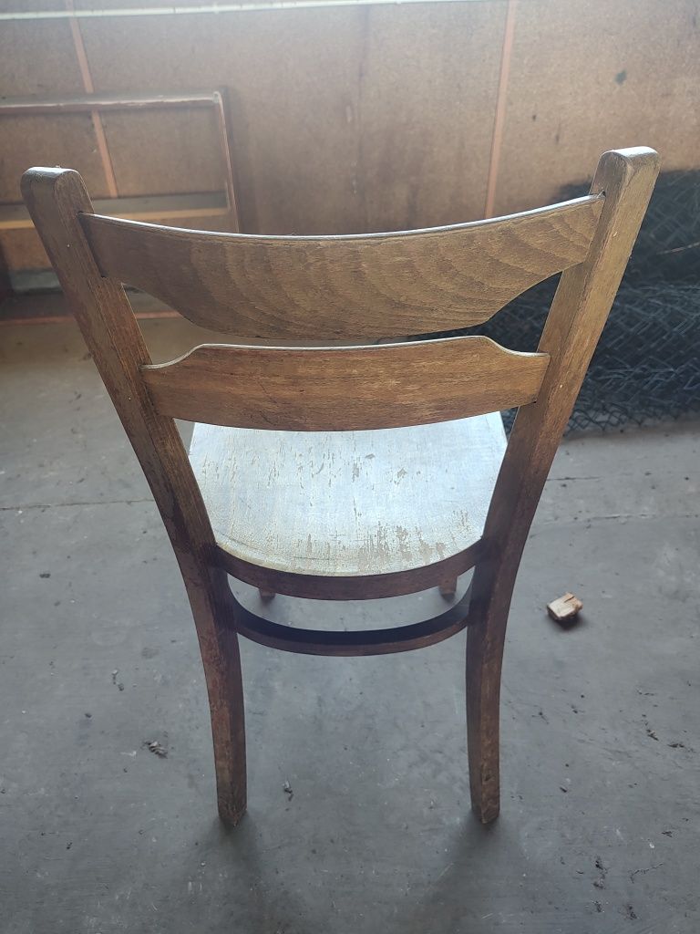 Krzesła gięte PRL