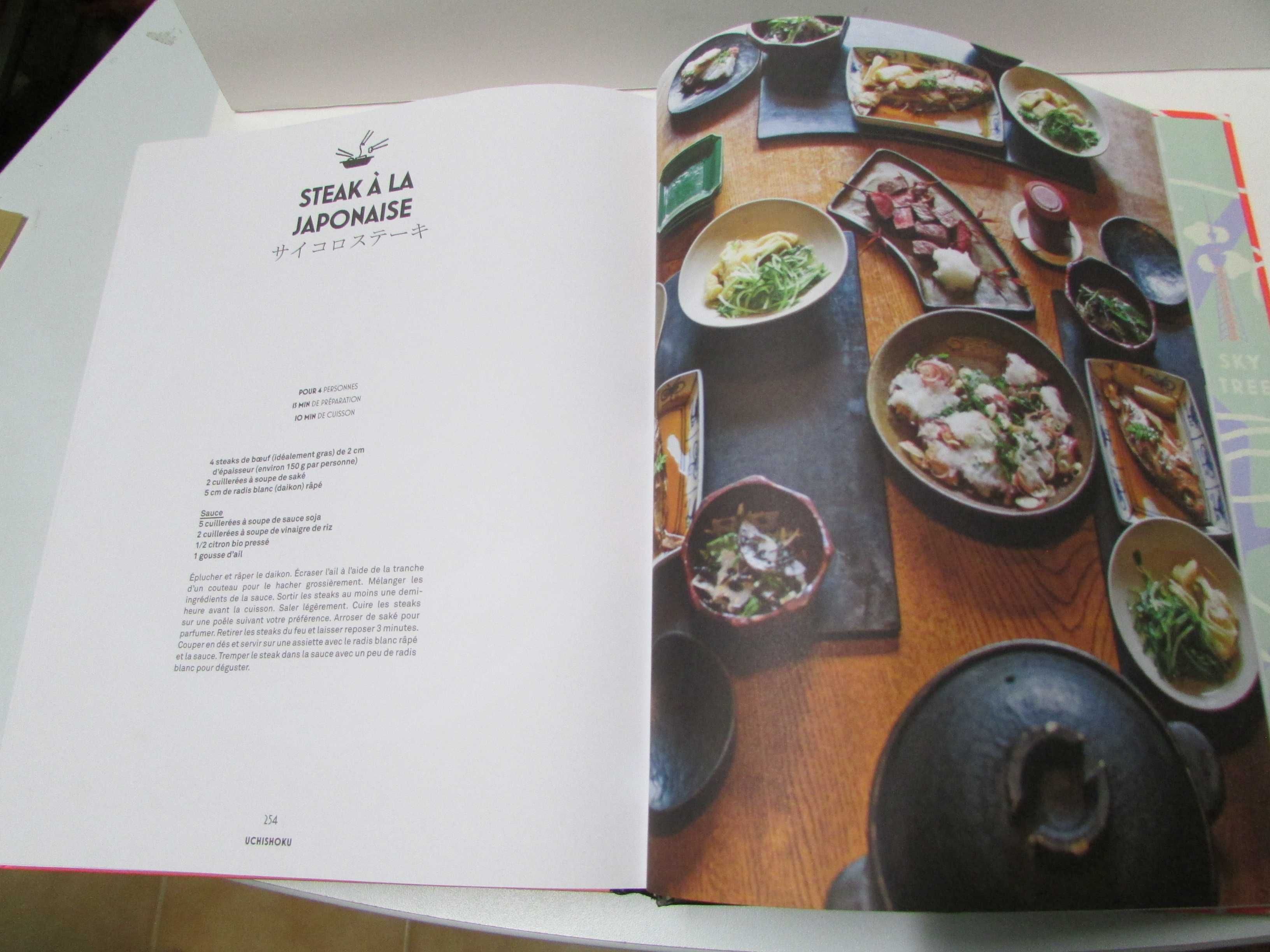 Livro culinária japonesa: "Tokyo - Les recettes culte" de Maori Murota