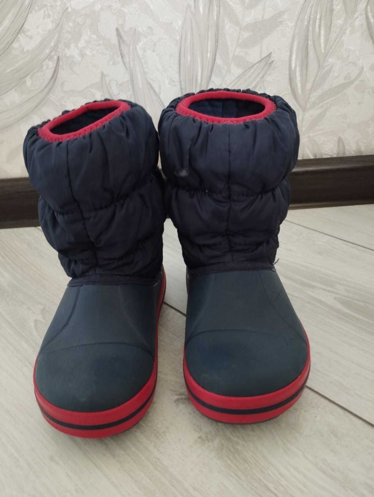 Зимові чоботи, сапожки крокс Crocs Winter Puff Boot, С10