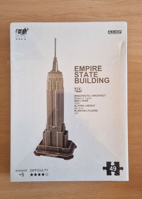 Puzzles 3D edifícios icónicos do mundo - sortido