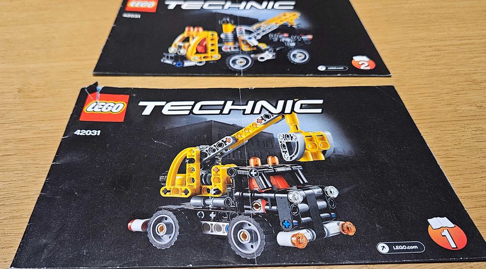 Lego 42031 Technic Ciężarówka z Wysięgnikiem