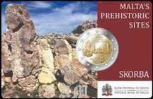 MALTA - Moeda 2€ Templo Skorba 2020
