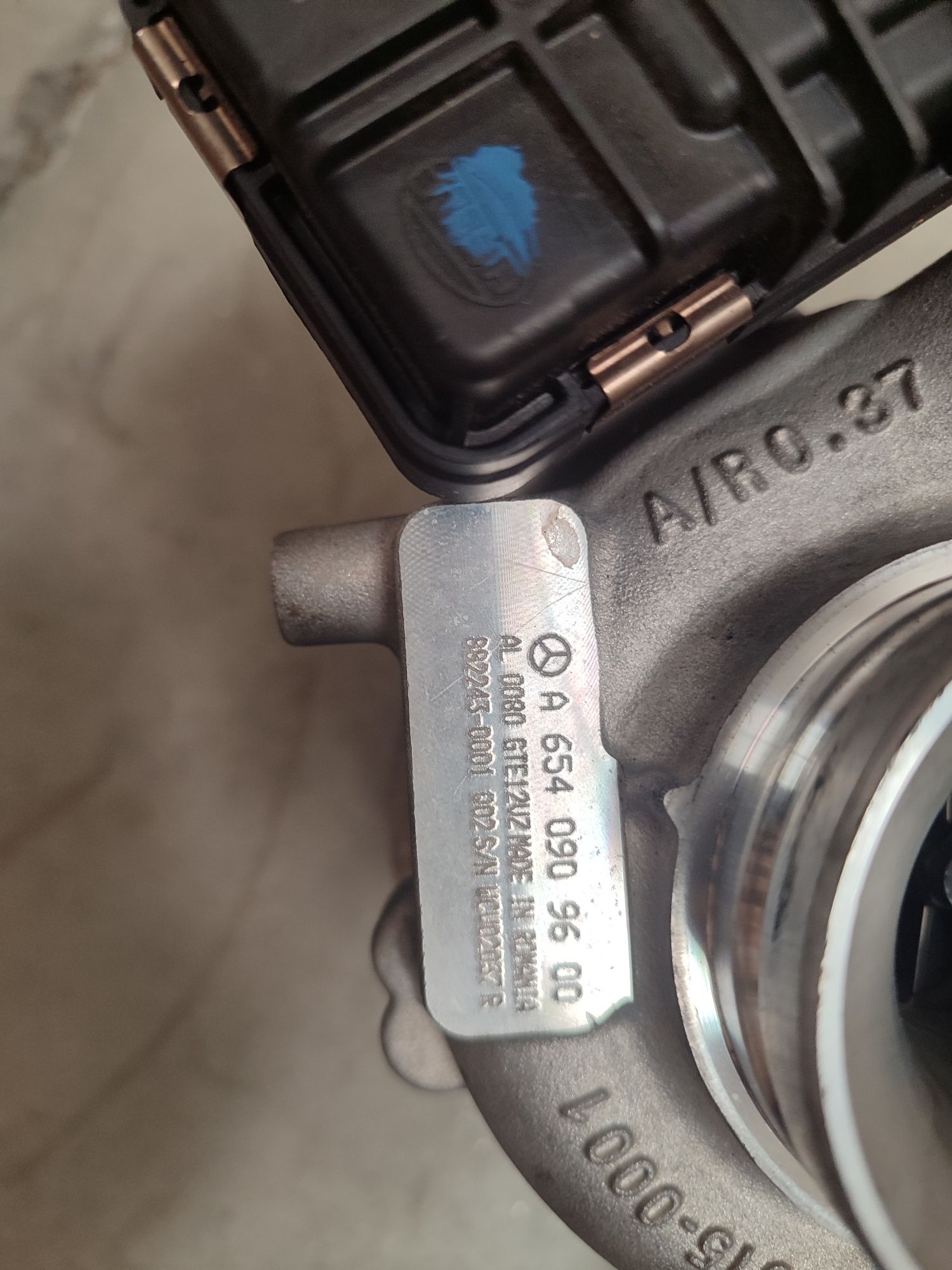 Cascos de turbos Mercedes
