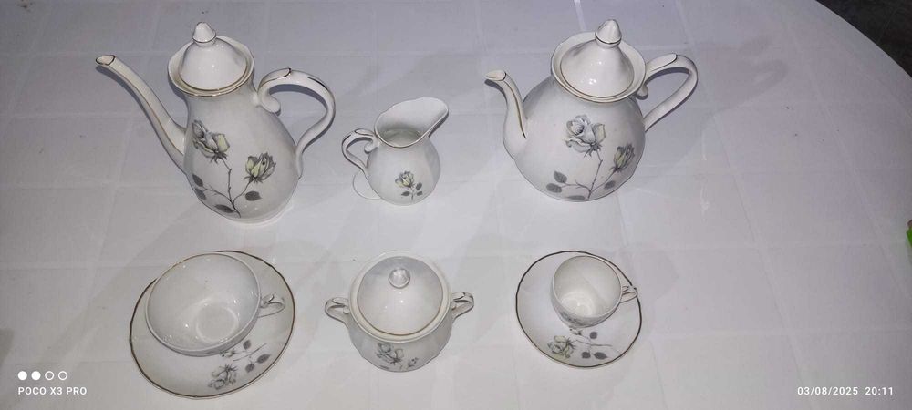 Serviço de chá e café