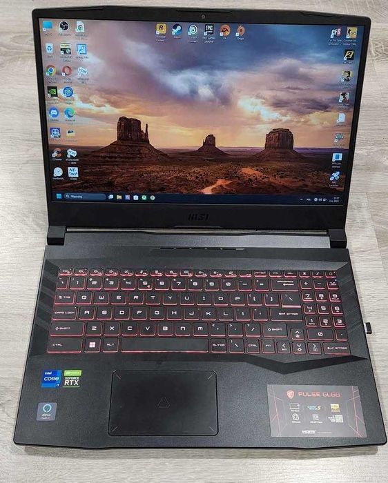 Laptop Gamingowy MSI GL66 i7 RTX 3070
