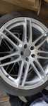 Oryginalny komplet alufelg Audi OE S-Line 20" z oponami Hankook!