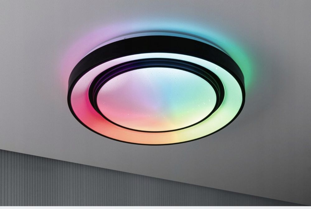 PAULMANN Lampa sufitowa LED Rainbow efekt tęczy RGBW 230V 38,5W