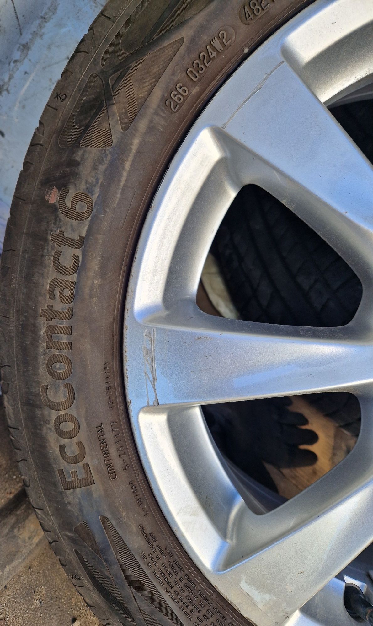 Oryginalne Koła Opel Corsa 195/55R16 Continental 21r. 6/7mm