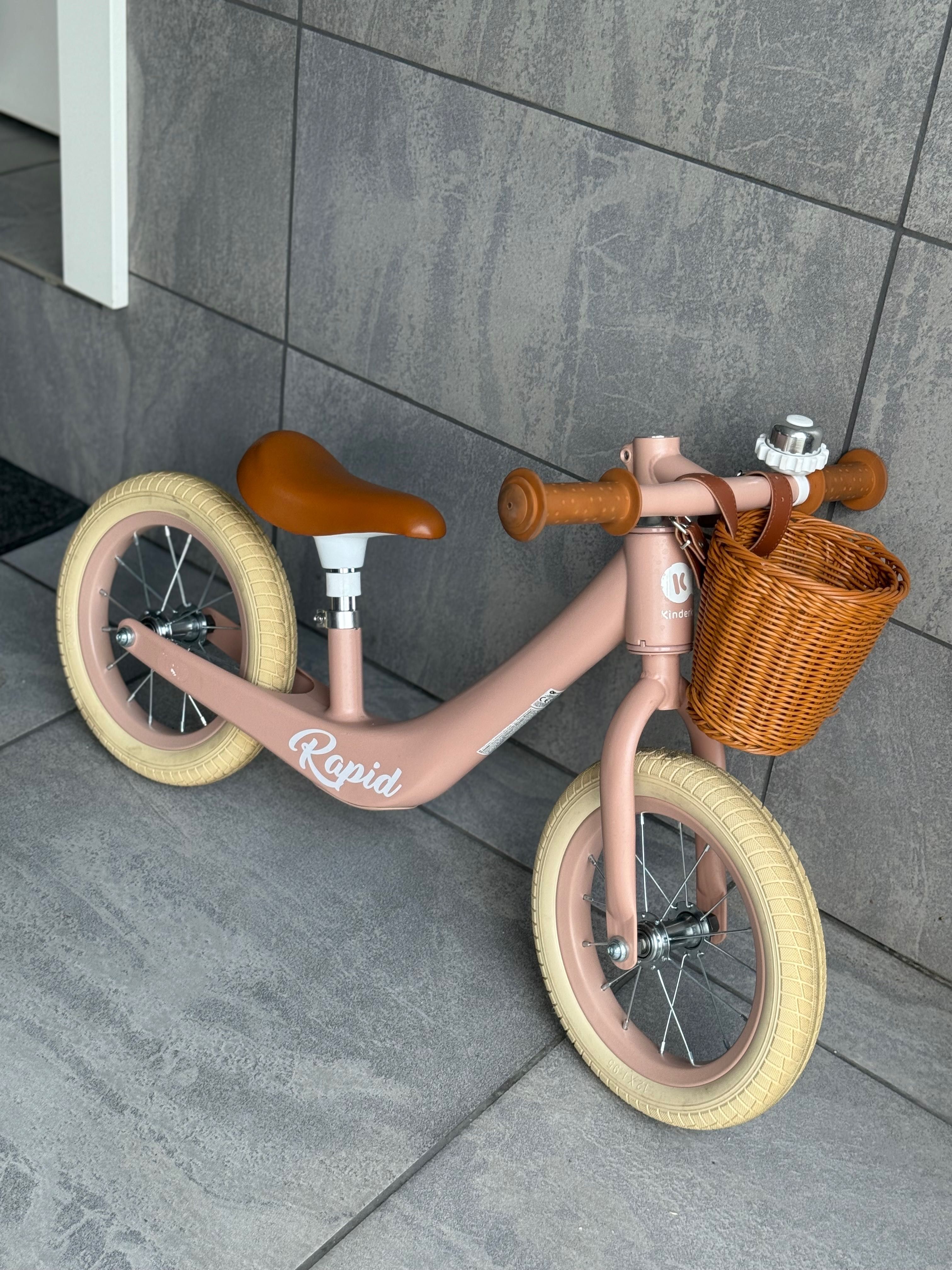 Rowerek biegowy Kinderkraft Rapid Pink