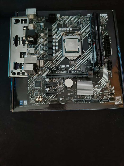 i5 10400F + ASUS Prime H410M-D + HyperX 16GB DDR4