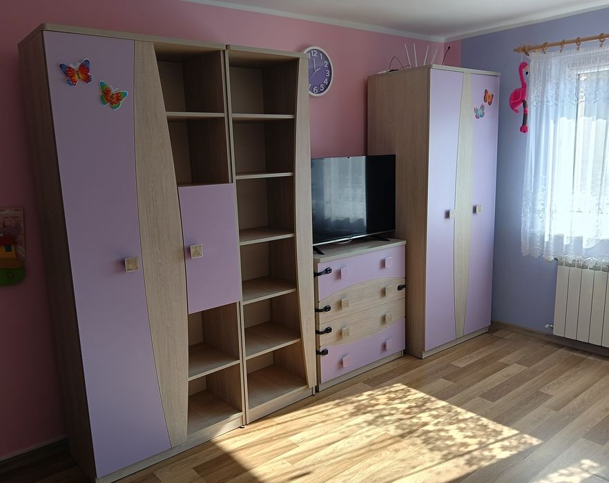 Zestaw mebli młodzieżowych dziewczęcych TENUS