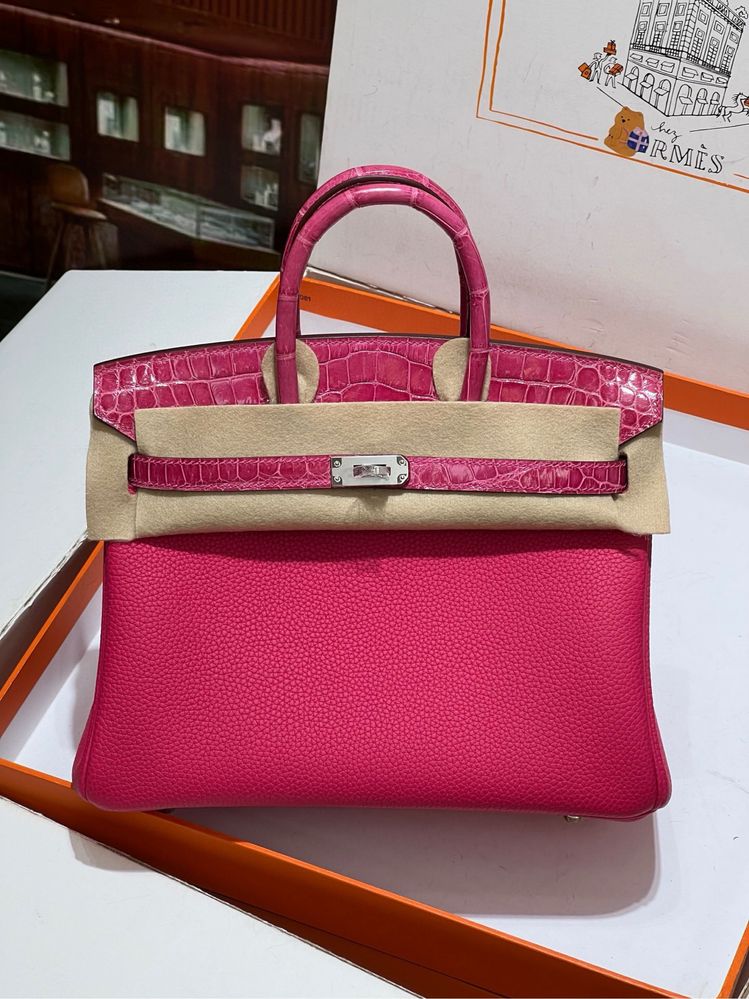 Hermes Birkin 25/30 Touch Alligator