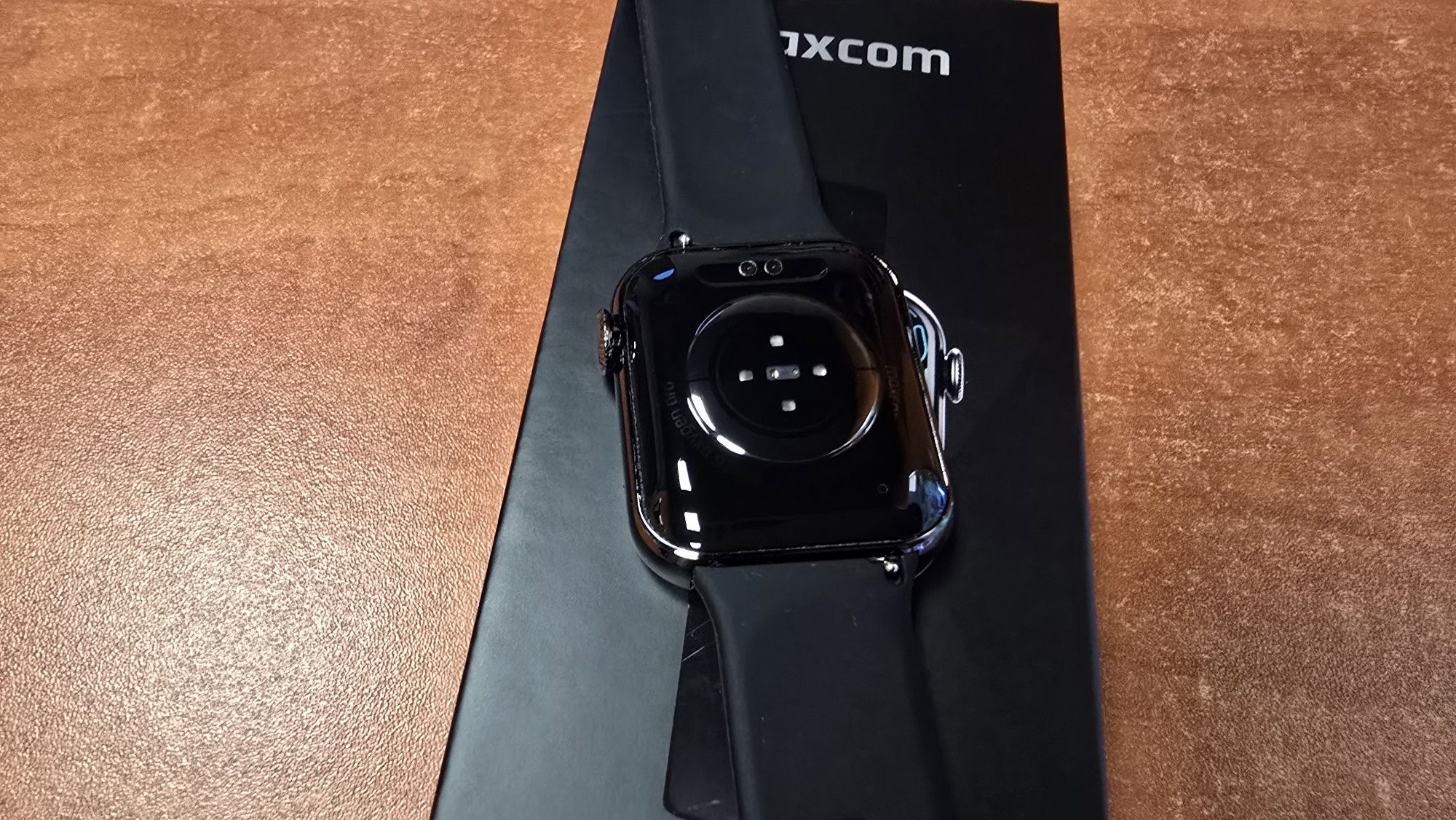 NOWY smartwatch Maxcom FW26 Oxygen Pro czarny, gwarancja
