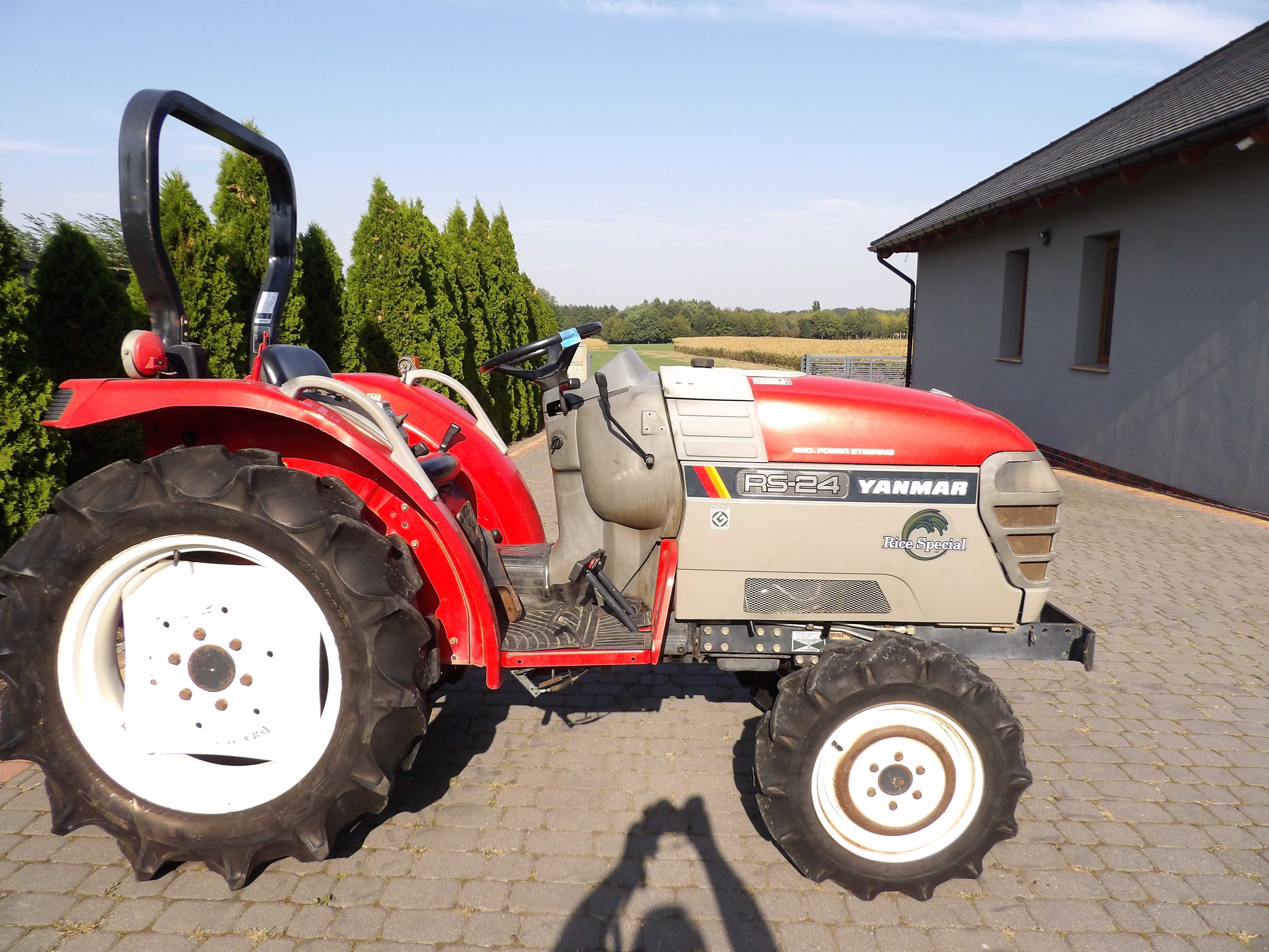 Yanmar RS 24 AF 24 4x4 wspomaganie rewers mini traktor ogrodniczy