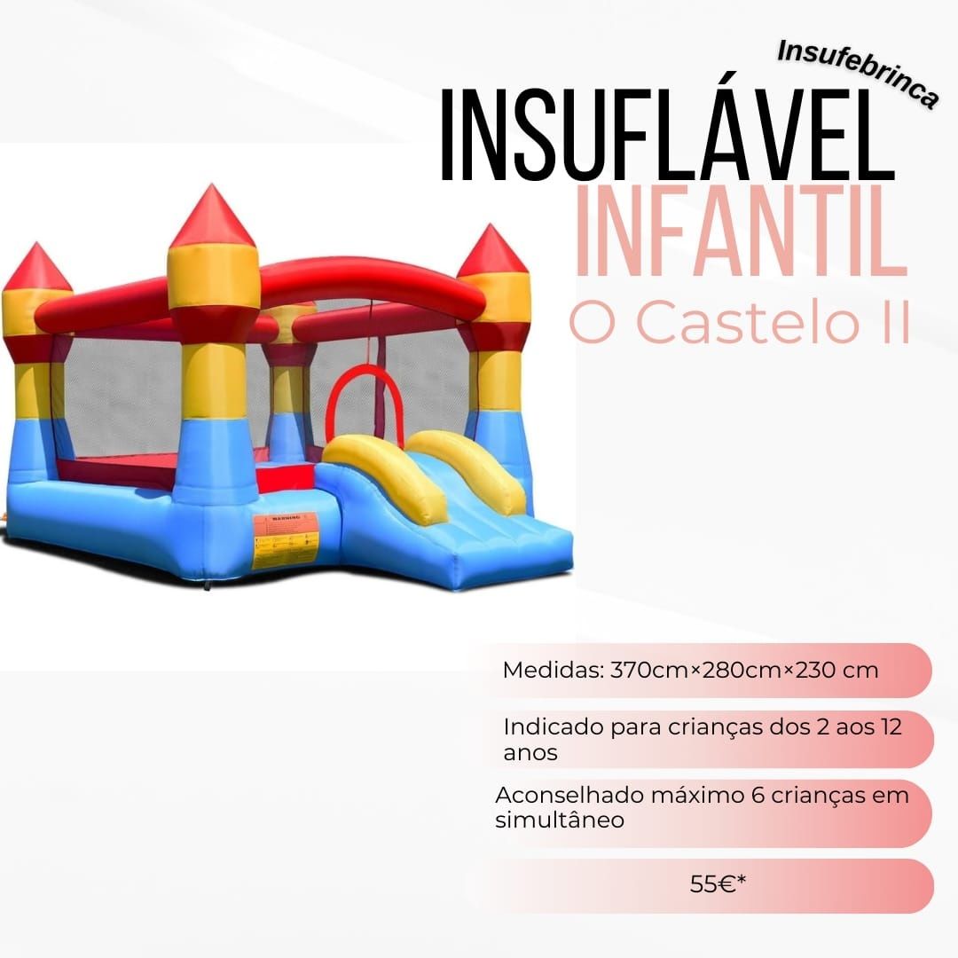 Alugámos insufláveis