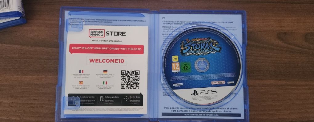 Unidade disco ps5 + Naruto  Dragon ball Jujutsu kaisen