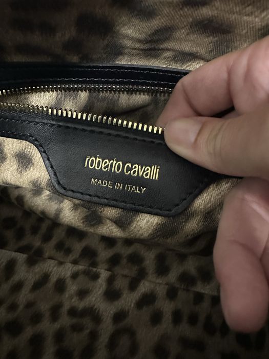 Сумка Roberto Cavalli натуральна шкіра