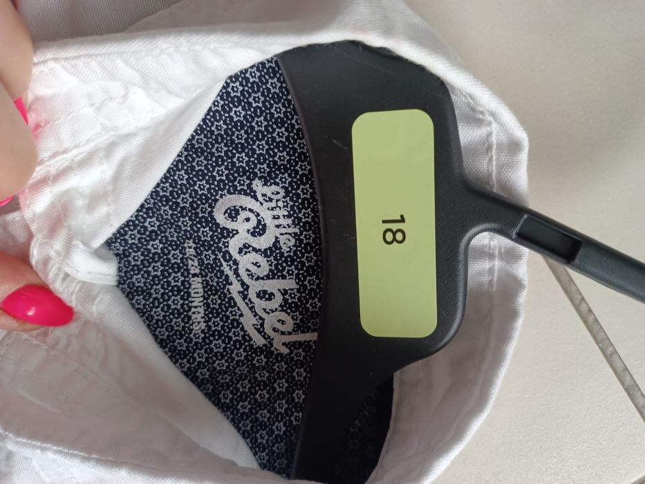 Koszula bawełniana biała Primark Little Rebel 18-24 m-ce nowa