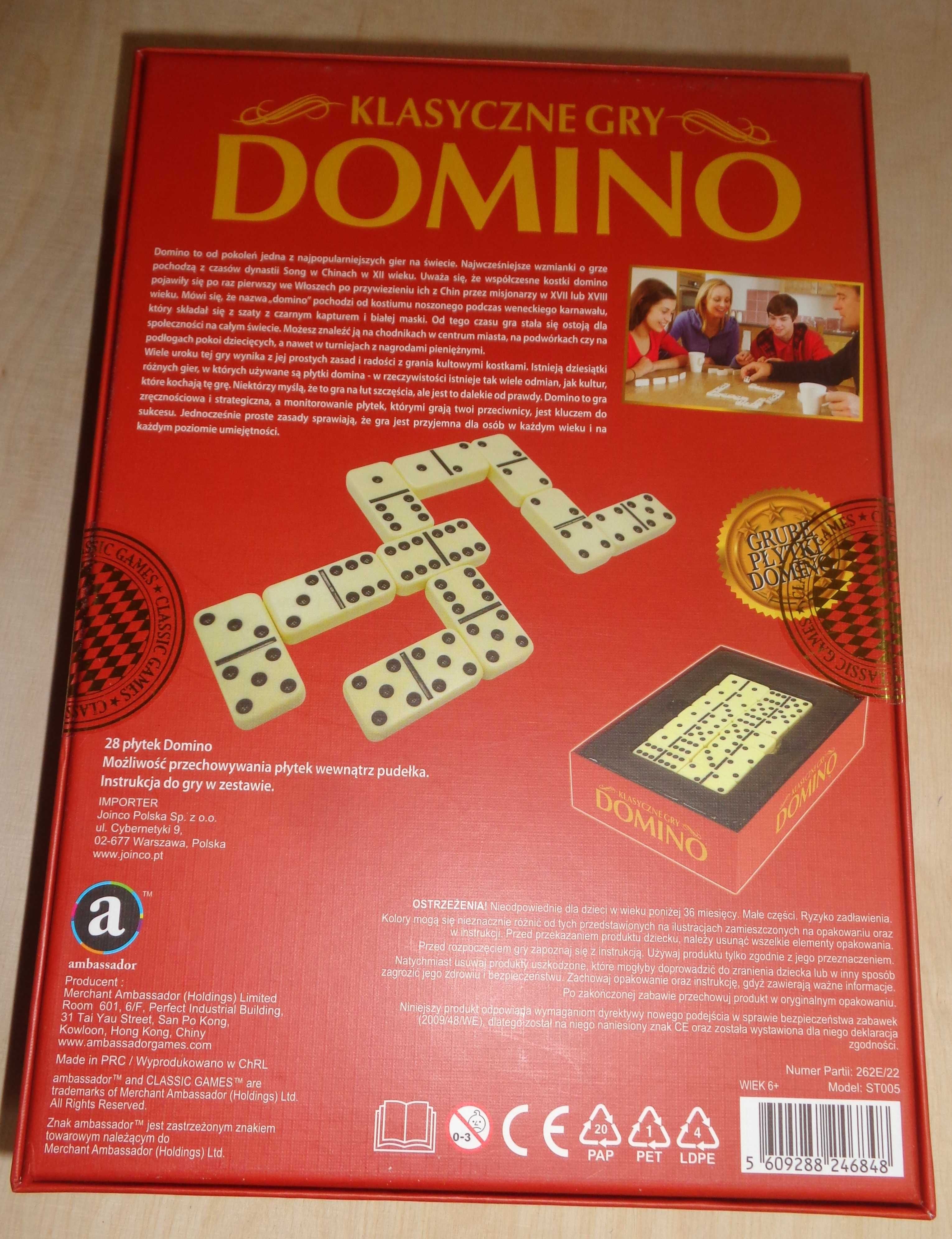 Domino NOWA gra logiczna