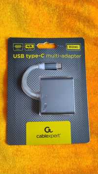 Мультиадаптер USB типу C 4К HDMI