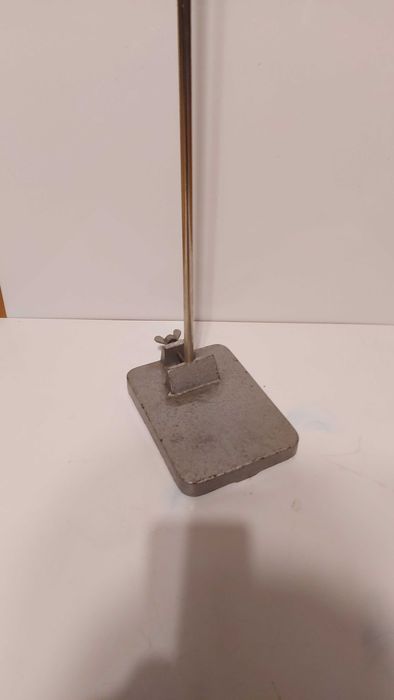 Statyw laboratoryjny, pomoc naukowa z PRL.