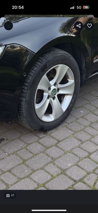 Alufelgi 16 skoda 5x112 opony