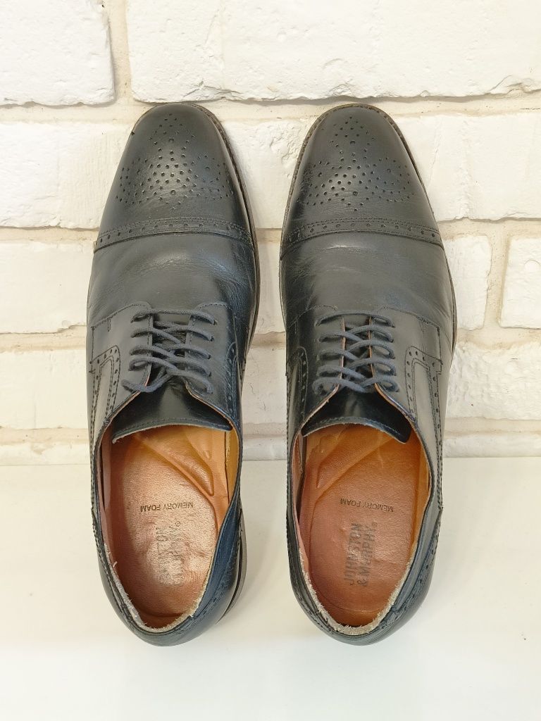 Pantofle eleganckie buty Johnston & Murphy r. 44 10½