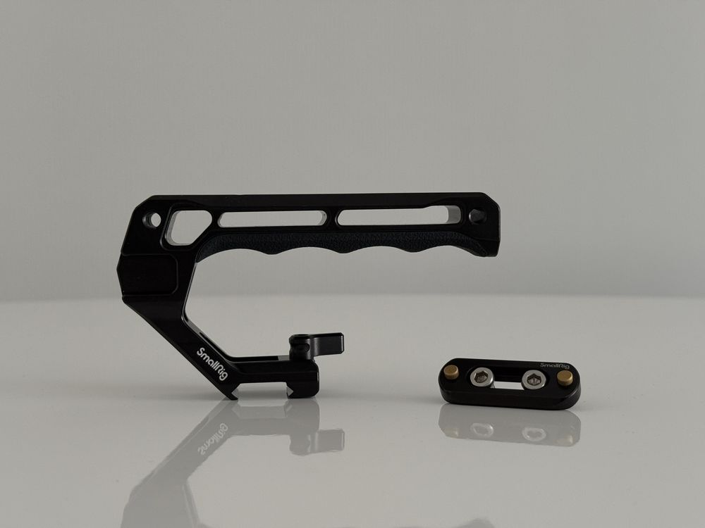 SmallRig Top Handle Lite + nato Rail | Como novo | Pack víd