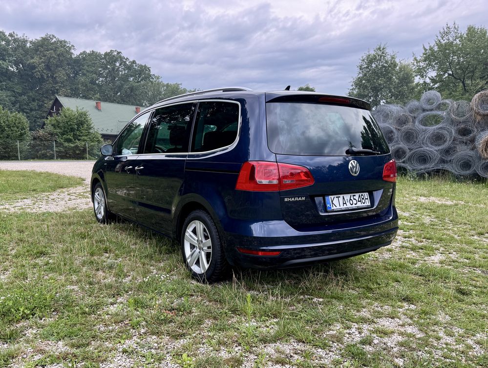 VW SHARAN 7os, webasto, hak,