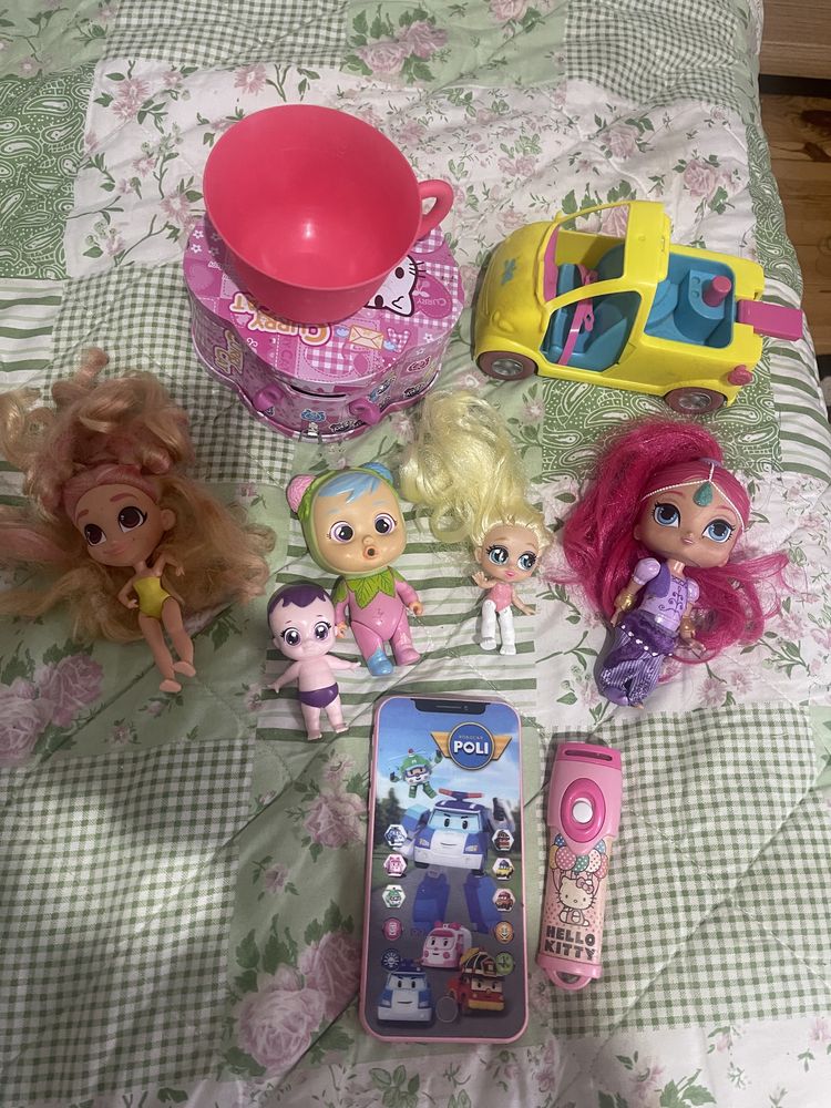 Іграшки для дівчинки ляльки