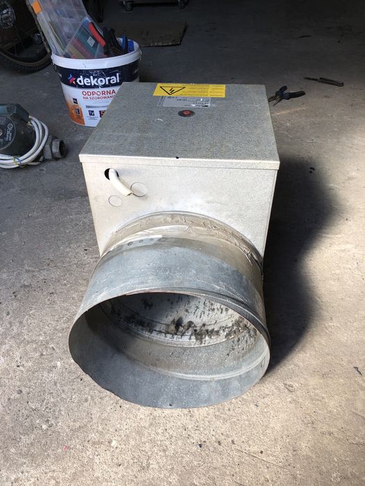 Nagrzewnica elektryczna CB 250-6.0 SYSTEMAIR - 250mm 6.0 kW 400V/2~