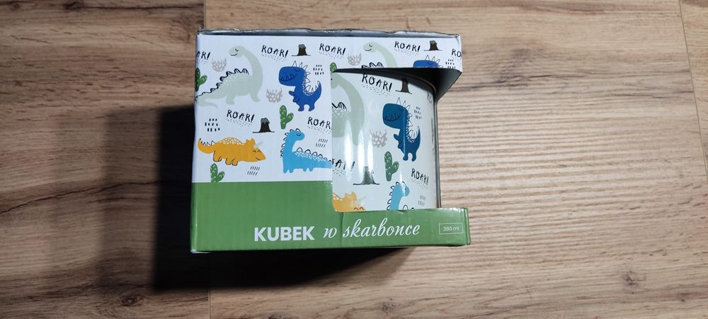 Kubek w Skarbonce Dinozaury Nowy