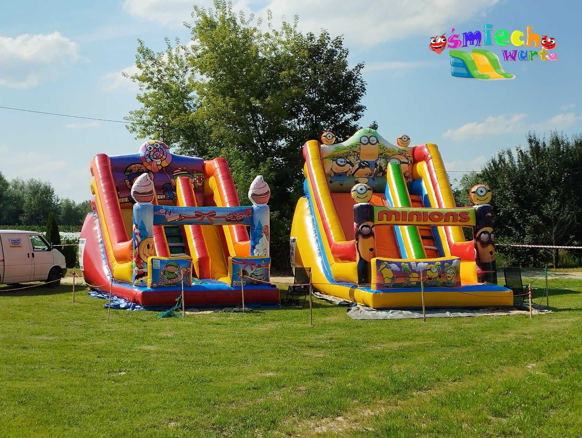 Wynajem zjeżdżalni dmuchanych/Piana Party/Krowa do dojenia