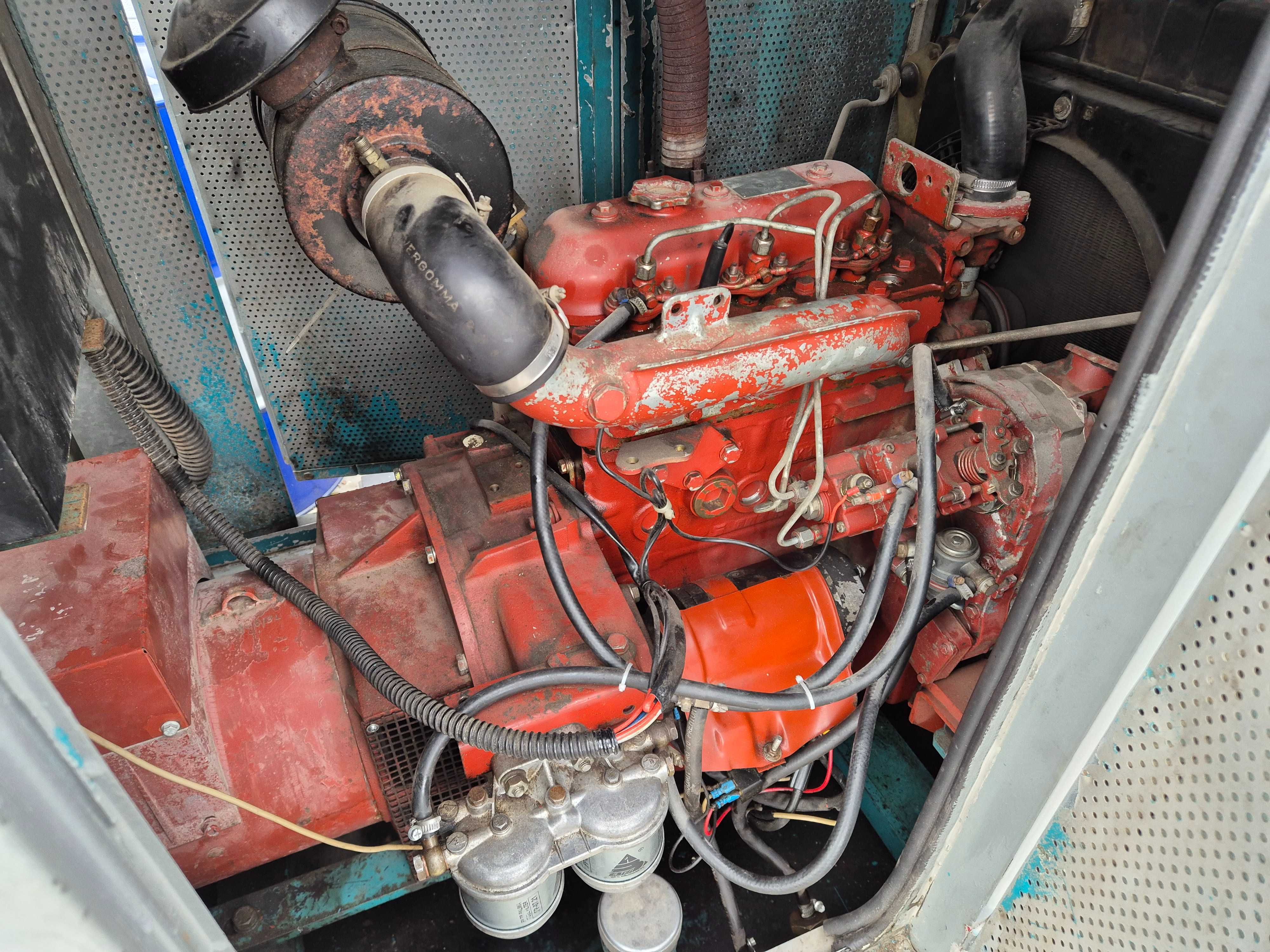 Agregat prądotwórczy Iveco 25kVA 20kW Mecc Alte z AVR